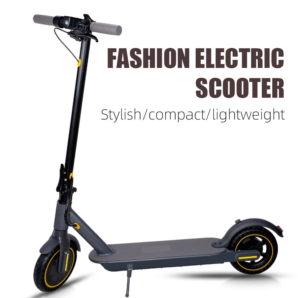 Portable Electric Folding Scooter for Adults - 250W Motor, Long Range, 8.5-inch Tires