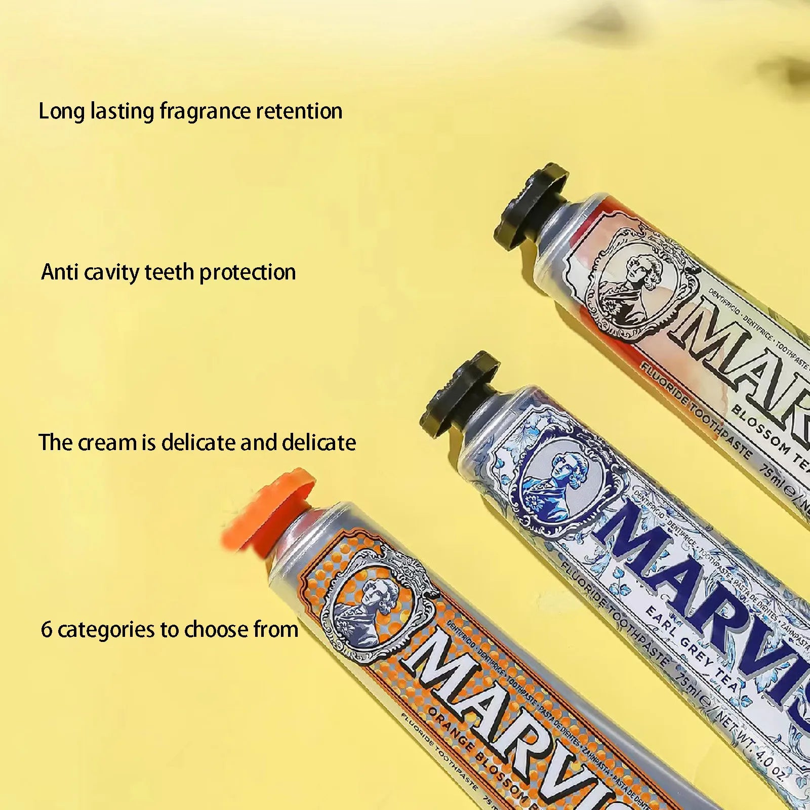 Dental 85ml Italy Original Marvis Whitening  Toothpaste
