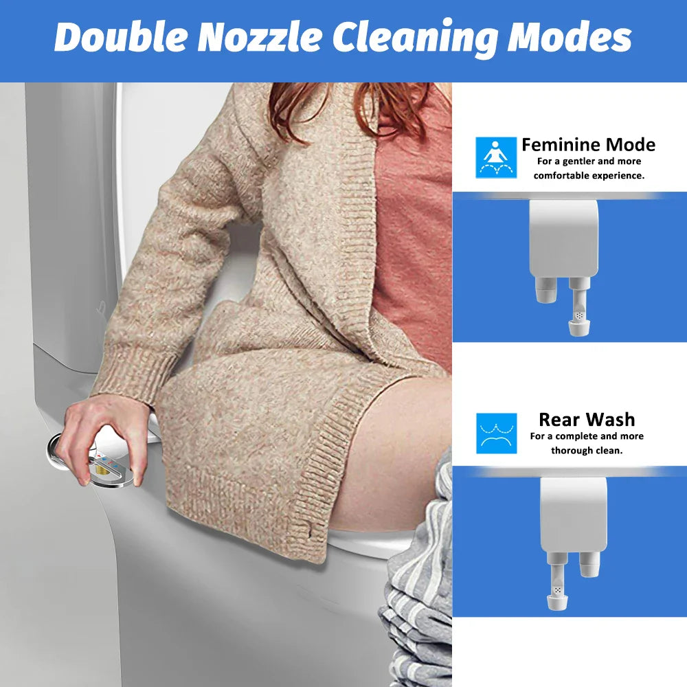 1 siège de toilette bidet ultra fin