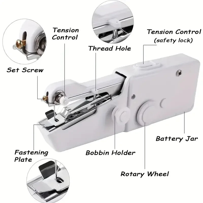 Mini machine à coudre portable
